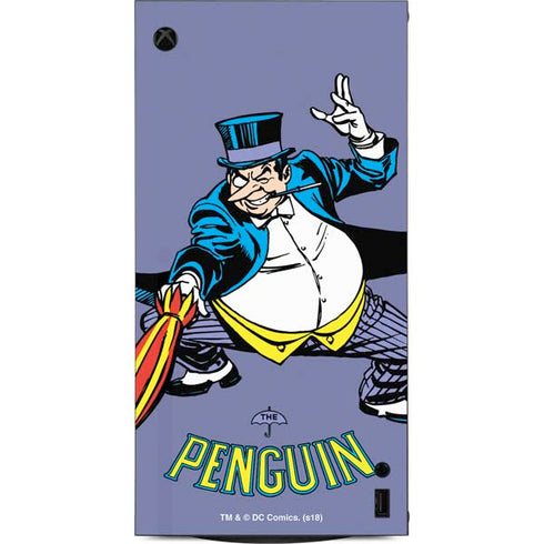 DC Comics The Penguin Portrait XBox Series X Digital Edition Console Skin